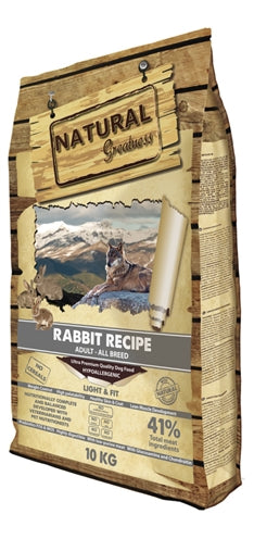 Natural Greatness Natürliche Grösse Kaninchen Light & Fit Rezept